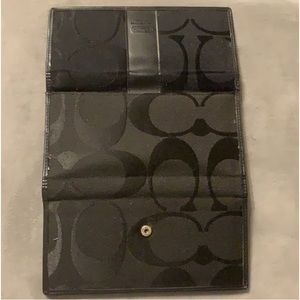 Black Coach Wallet